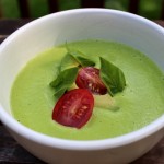 {Recipe} Sweet Pea & Basil Soup (Gluten Free, Vegetarian)