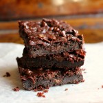 {Recipe} Peanut Butter Chocolate Brownies by Jenny Travens of Superfood Living (Gluten Free, Egg Free, Dairy Free, Refined Sugar Free)